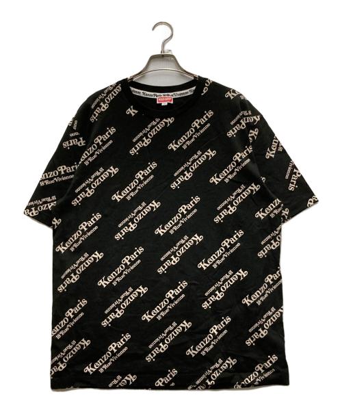 KENZO（ケンゾー）KENZO (ケンゾー) VERDY (ヴェルディ) ジェンダーレスTシャツ ブラック サイズ:Mの古着・服飾アイテム