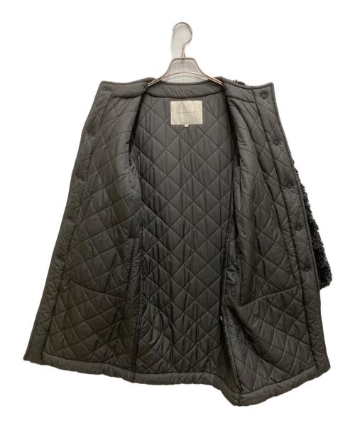 MACKINTOSH LONDON（マッキントッシュ ロンドン）MACKINTOSH LONDON (マッキントッシュ ロンドン) ボアキルティングライナーコート ブラック サイズ:6の古着・服飾アイテム