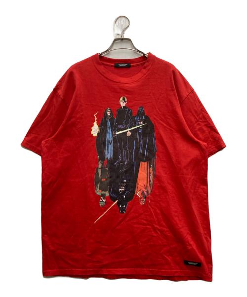 UNDERCOVER（アンダーカバー）UNDERCOVER (アンダーカバー) STAR WARS (スターウォーズ) コラボTシャツ レッド サイズ:4の古着・服飾アイテム