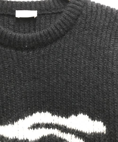 CELINE（セリーヌ）CELINE (セリーヌ) BOXY FLAG SWEATER ブラック サイズ:Sの古着・服飾アイテム