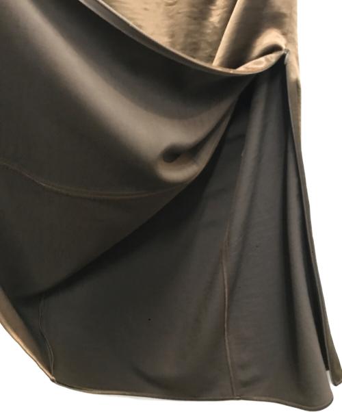 PRANK PROJECT（プランクプロジェクト）PRANK PROJECT (プランクプロジェクト) Satin Long Skirt ブラウン サイズ:36の古着・服飾アイテム
