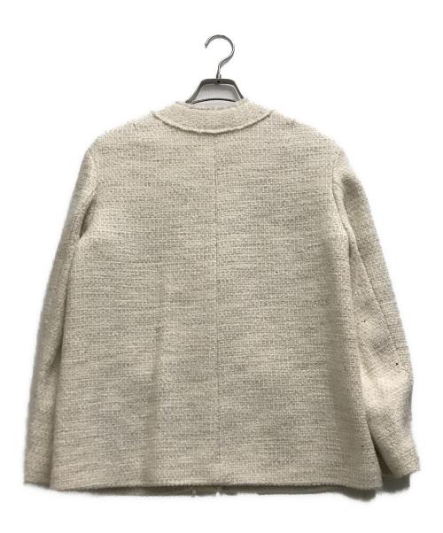 MUSE de Deuxieme Classe（ミューズ ドゥーズィエム クラス）MUSE de Deuxieme Classe (ミューズ ドゥーズィエム クラス) TWEED カーディガンジャケット ベージュ サイズ:FREEの古着・服飾アイテム