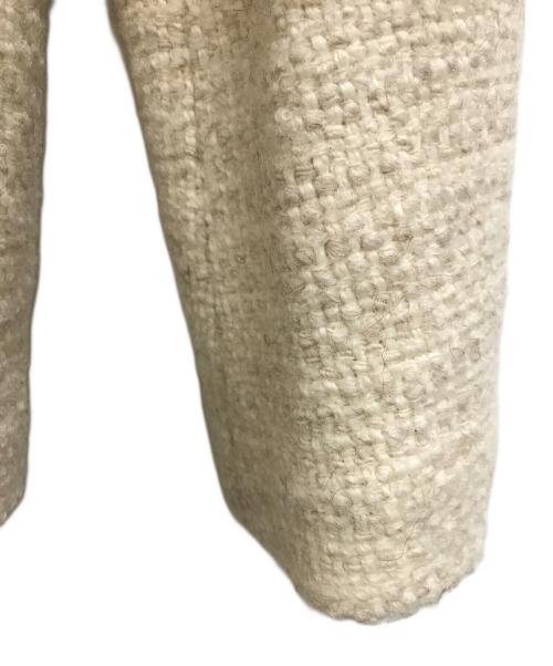 MUSE de Deuxieme Classe（ミューズ ドゥーズィエム クラス）MUSE de Deuxieme Classe (ミューズ ドゥーズィエム クラス) TWEED カーディガンジャケット ベージュ サイズ:FREEの古着・服飾アイテム