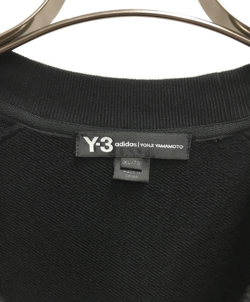 Y-3（ワイスリー）Y-3 (ワイスリー) スカル刺繍スウェット ブラック サイズ:XLの古着・服飾アイテム
