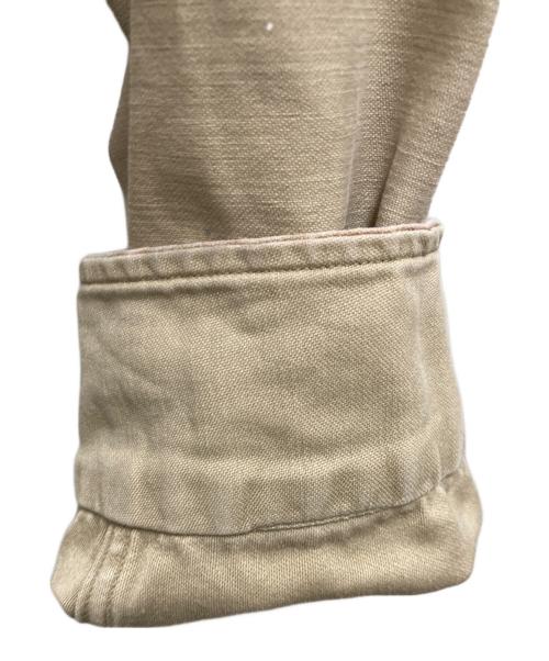 HERCULES（ヘラクレス）HERCULES (ヘラクレス) 40`Sワークチノシャツ ベージュ サイズ:Ⅼの古着・服飾アイテム