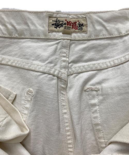 stussy（ステューシー）stussy (ステューシー) SPRAY DYE BIG OL' SHORTS ピンク サイズ:SIZE 71cm (W28)の古着・服飾アイテム