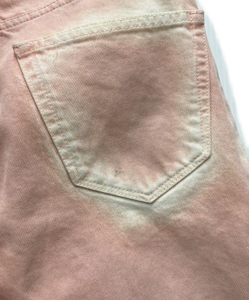 stussy（ステューシー）stussy (ステューシー) SPRAY DYE BIG OL' SHORTS ピンク サイズ:SIZE 71cm (W28)の古着・服飾アイテム