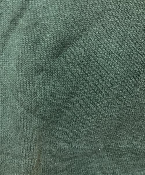 stussy（ステューシー）stussy (ステューシー) COLORBLOCKED RAGLAN KNIT CREW グリーン サイズ:Sの古着・服飾アイテム