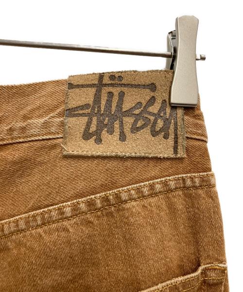 stussy（ステューシー）stussy (ステューシー) BIG OL JEANS DENIM ブラウン サイズ: 71cm (W28)の古着・服飾アイテム
