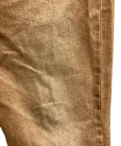 stussy（ステューシー）stussy (ステューシー) BIG OL JEANS DENIM ブラウン サイズ: 71cm (W28)の古着・服飾アイテム