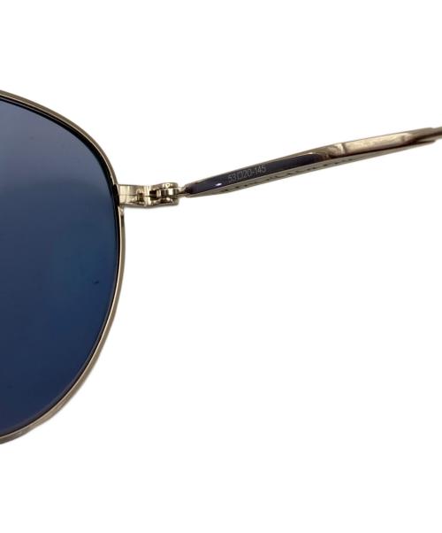 MATSUDA（マツダ）MATSUDA (マツダ) ツーブリッジサングラス ブルー サイズ:53□20-145の古着・服飾アイテム