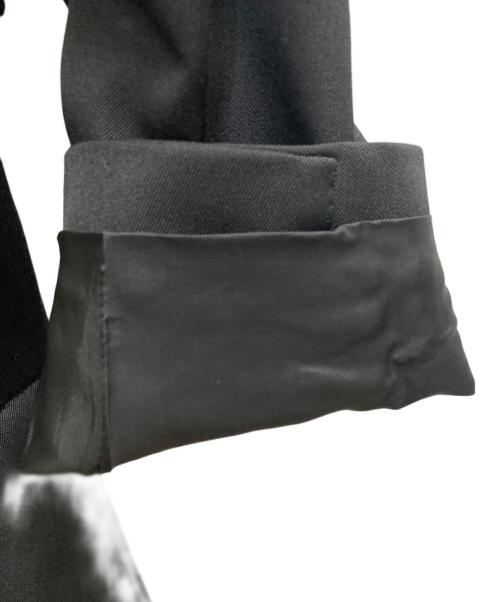 COMME des GARCONS COMME des GARCONS（コムデギャルソン コムデギャルソン）COMME des GARCONS COMME des GARCONS (コムデギャルソン コムデギャルソン) プリーツレイヤードコート ブラック サイズ:XSの古着・服飾アイテム