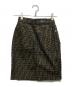 FENDI JEANS (フェンディ ジーンズ) ズッカ柄スカート ブラウン サイズ:40：18000円