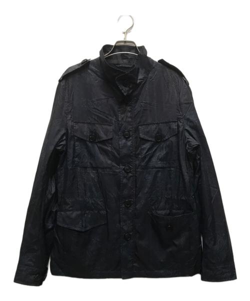 ETRO（エトロ）ETRO (エトロ) ペイズリー柄ナイロンジャケット ネイビー サイズ:Sの古着・服飾アイテム