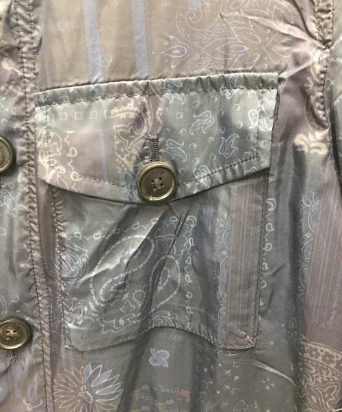 ETRO（エトロ）ETRO (エトロ) ペイズリー柄ナイロンジャケット ネイビー サイズ:Sの古着・服飾アイテム