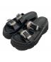 AMERI（アメリ）の古着「MEDI WESTERN BUCKLE SANDALS」｜ブラック