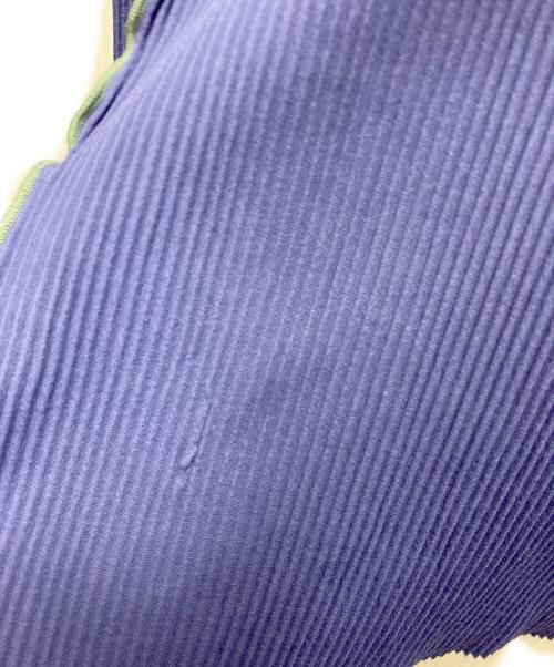 todo kotohayokozawa（トゥードゥー コトハヨコザワ）TODO KOTOHAYOKOZAWA (トゥードゥー コトハヨコザワ) プリーツカットソー パープル サイズ:Ｆの古着・服飾アイテム