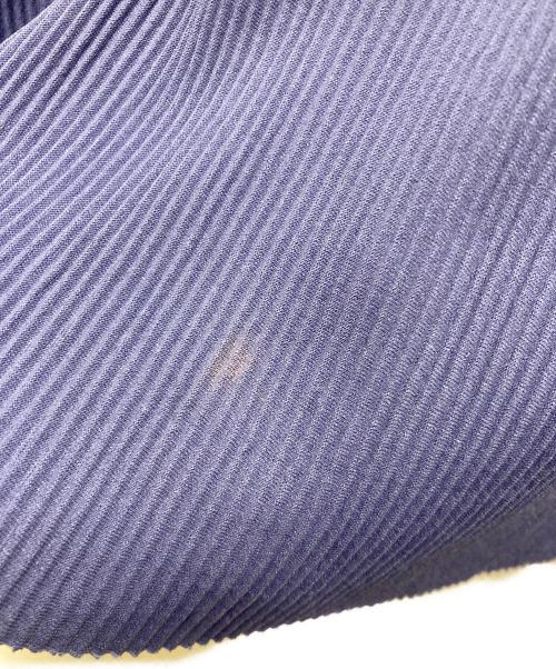 todo kotohayokozawa（トゥードゥー コトハヨコザワ）TODO KOTOHAYOKOZAWA (トゥードゥー コトハヨコザワ) プリーツカットソー パープル サイズ:Ｆの古着・服飾アイテム