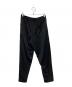 s'yte (サイト) スウェットパンツ ブラック サイズ:3：12000円