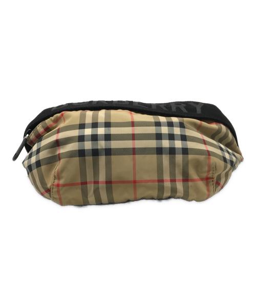 BURBERRY（バーバリー）BURBERRY (バーバリー) ノバチェックボディバッグ ベージュの古着・服飾アイテム