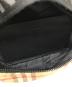 中古・古着 BURBERRY (バーバリー) ノバチェックボディバッグ ベージュ：36000円
