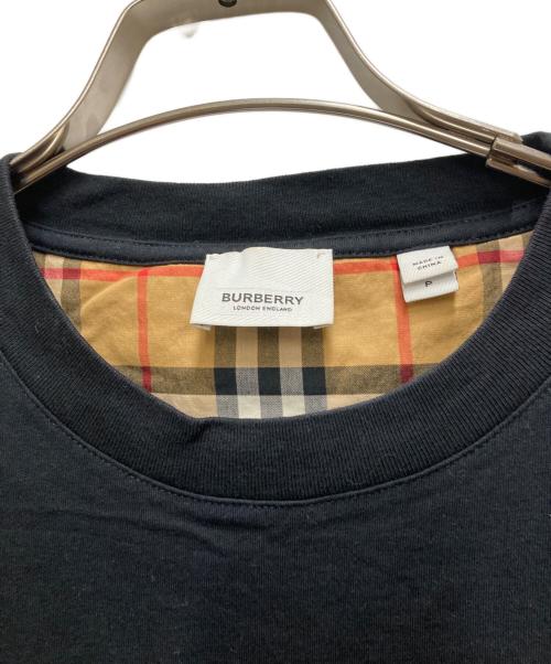 BURBERRY（バーバリー）BURBERRY (バーバリー) 切替ノバチェックTシャツ ブラック サイズ:Sの古着・服飾アイテム