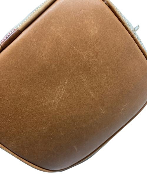 BURBERRY（バーバリー）BURBERRY (バーバリー) 巾着ショルダーバッグ ベージュの古着・服飾アイテム