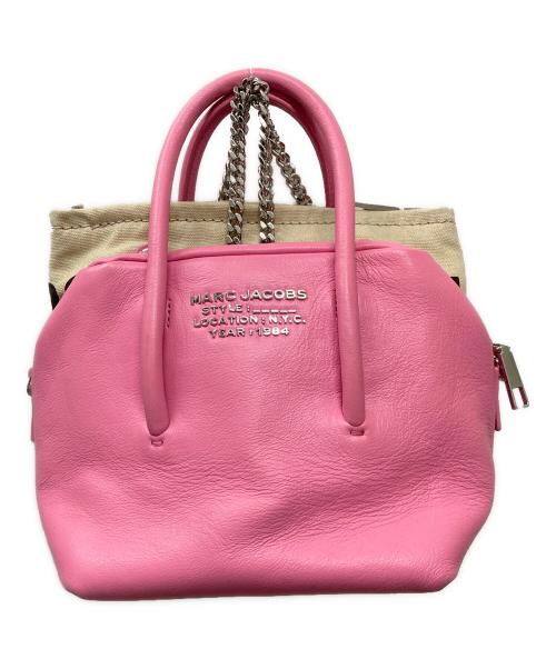 MARC JACOBS（マークジェイコブズ）MARC JACOBS (マークジェイコブズ) The Duet Mini Satchel ピンクの古着・服飾アイテム