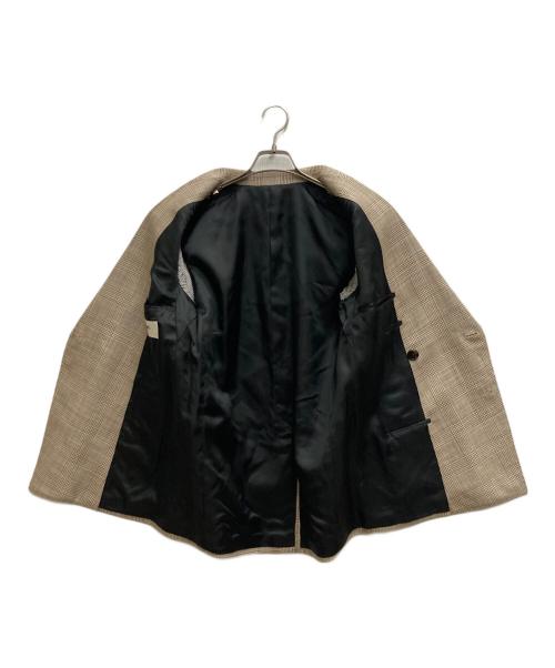 CELINE（セリーヌ）CELINE (セリーヌ) ダブルブレストピークトラベルテーラードジャケット ベージュ サイズ:34の古着・服飾アイテム