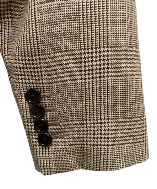 CELINE（セリーヌ）CELINE (セリーヌ) ダブルブレストピークトラベルテーラードジャケット ベージュ サイズ:34の古着・服飾アイテム