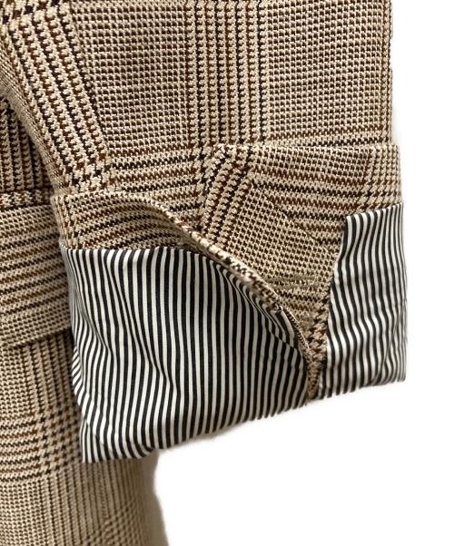 CELINE（セリーヌ）CELINE (セリーヌ) ダブルブレストピークトラベルテーラードジャケット ベージュ サイズ:34の古着・服飾アイテム