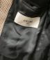 中古・古着 CELINE (セリーヌ) ダブルブレストピークトラベルテーラードジャケット ベージュ サイズ:34：70000円
