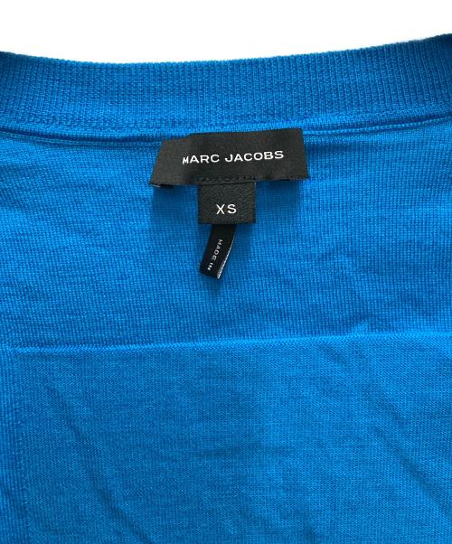 MARC JACOBS（マークジェイコブズ）MARC JACOBS (マークジェイコブズ) Fine Ribbed Merino Cardigan スカイブルー サイズ:XSの古着・服飾アイテム