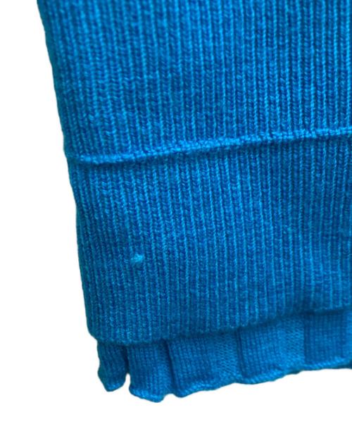 MARC JACOBS（マークジェイコブズ）MARC JACOBS (マークジェイコブズ) Fine Ribbed Merino Cardigan スカイブルー サイズ:XSの古着・服飾アイテム