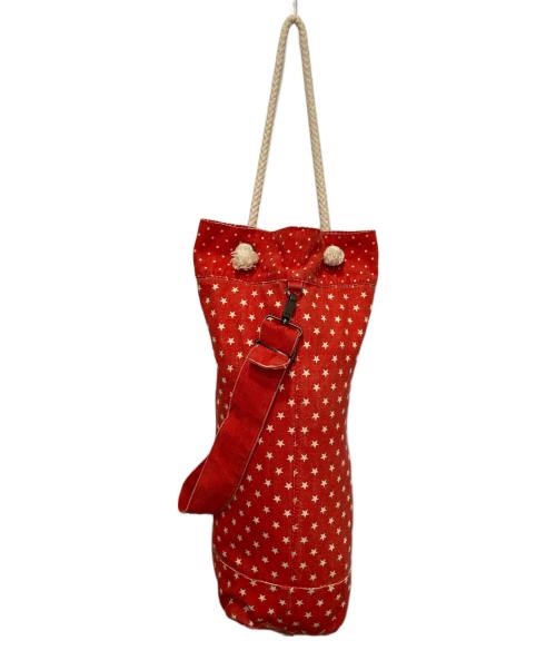 ERL（イーアールエル）ERL (イーアールエル) スターショルダーバッグ レッドの古着・服飾アイテム