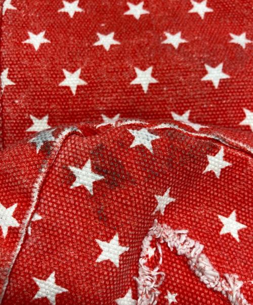 ERL（イーアールエル）ERL (イーアールエル) スターショルダーバッグ レッドの古着・服飾アイテム