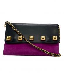 MARC JACOBS（マークジェイコブス）の古着「2WAYバッグ」｜ブラック×パープル