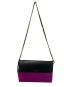 MARC JACOBS (マークジェイコブズ) 2WAYバッグ ブラック×パープル：7000円