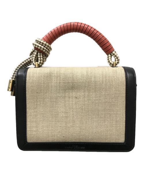MARC JACOBS（マークジェイコブス）MARC JACOBS (マークジェイコブズ) THE J LINK ショルダーバッグ ベージュ×ブラックの古着・服飾アイテム