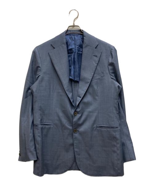 Luca Grassia（ルカ グラッシア）Luca Grassia (ルカ グラッシア) 3B テーラードジャケット ブルー サイズ:50の古着・服飾アイテム