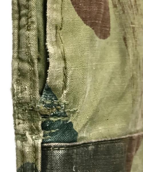 Belgium Army（ベルギーアーミー）Belgium Army (ベルギーアーミー) 50's ブラッシュストロークカモパンツ カーキ サイズ:3の古着・服飾アイテム