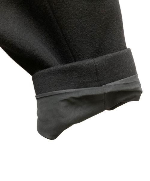 HEVO（イーヴォ）Hevo (イーヴォ) BRINDISI メルトンタイロッケンコート ブラック サイズ:48の古着・服飾アイテム
