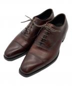 三陽山長サンヨウヤマチョウ）の古着「ストレートチップシューズ」｜ブラウン