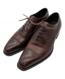 三陽山長（サンヨウヤマチョウ）の古着「ストレートチップシューズ」｜ブラウン