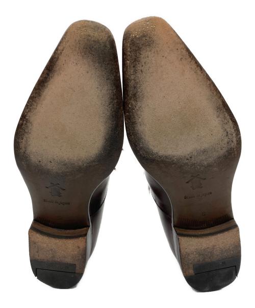 三陽山長（サンヨウヤマチョウ）三陽山長 (サンヨウヤマチョウ) ストレートチップシューズ ブラウン サイズ:6の古着・服飾アイテム