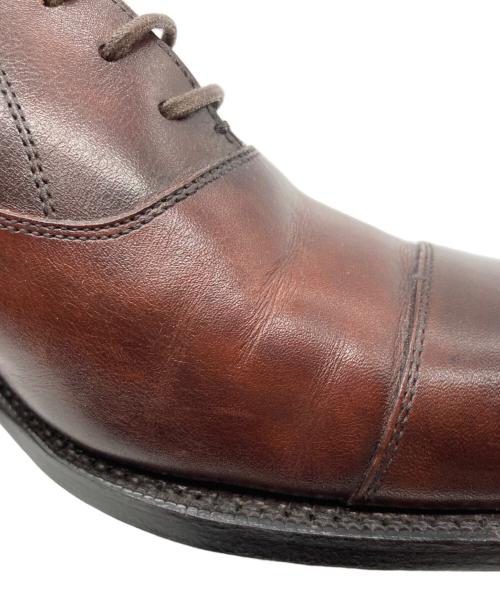 三陽山長（サンヨウヤマチョウ）三陽山長 (サンヨウヤマチョウ) ストレートチップシューズ ブラウン サイズ:6の古着・服飾アイテム