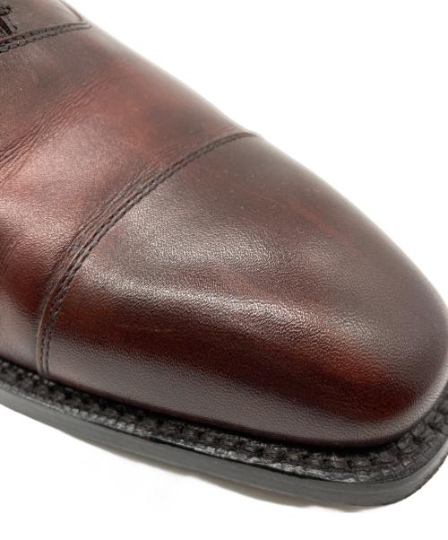 三陽山長（サンヨウヤマチョウ）三陽山長 (サンヨウヤマチョウ) ストレートチップシューズ ブラウン サイズ:6の古着・服飾アイテム