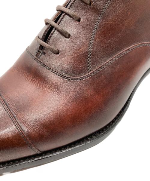 三陽山長（サンヨウヤマチョウ）三陽山長 (サンヨウヤマチョウ) ストレートチップシューズ ブラウン サイズ:6の古着・服飾アイテム