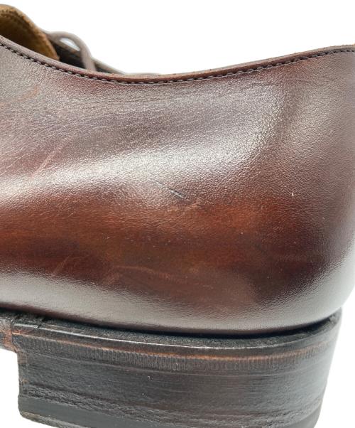 三陽山長（サンヨウヤマチョウ）三陽山長 (サンヨウヤマチョウ) ストレートチップシューズ ブラウン サイズ:6の古着・服飾アイテム