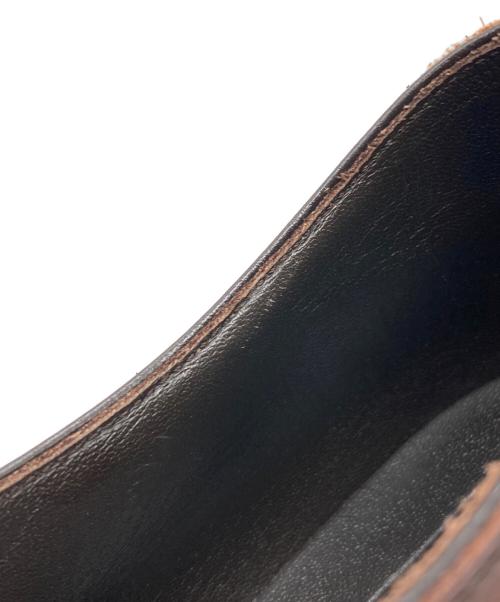 三陽山長（サンヨウヤマチョウ）三陽山長 (サンヨウヤマチョウ) ストレートチップシューズ ブラウン サイズ:6の古着・服飾アイテム